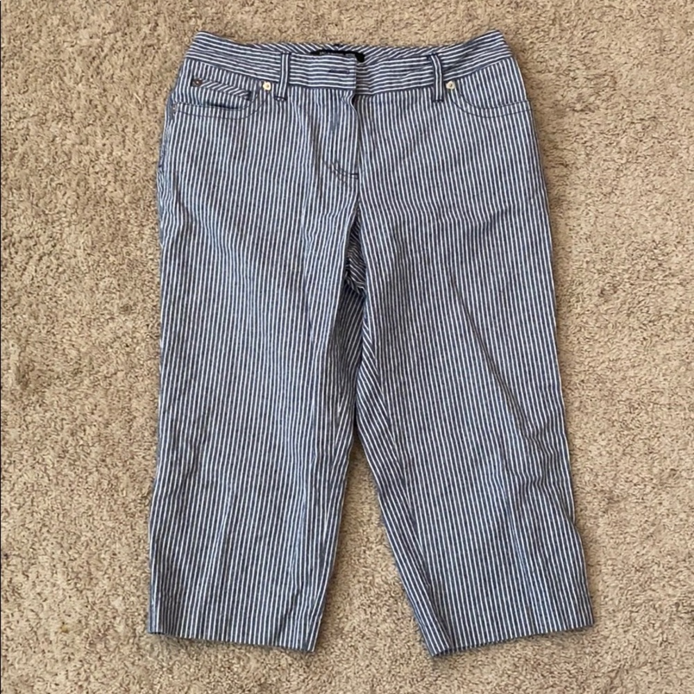 Stripped capris
